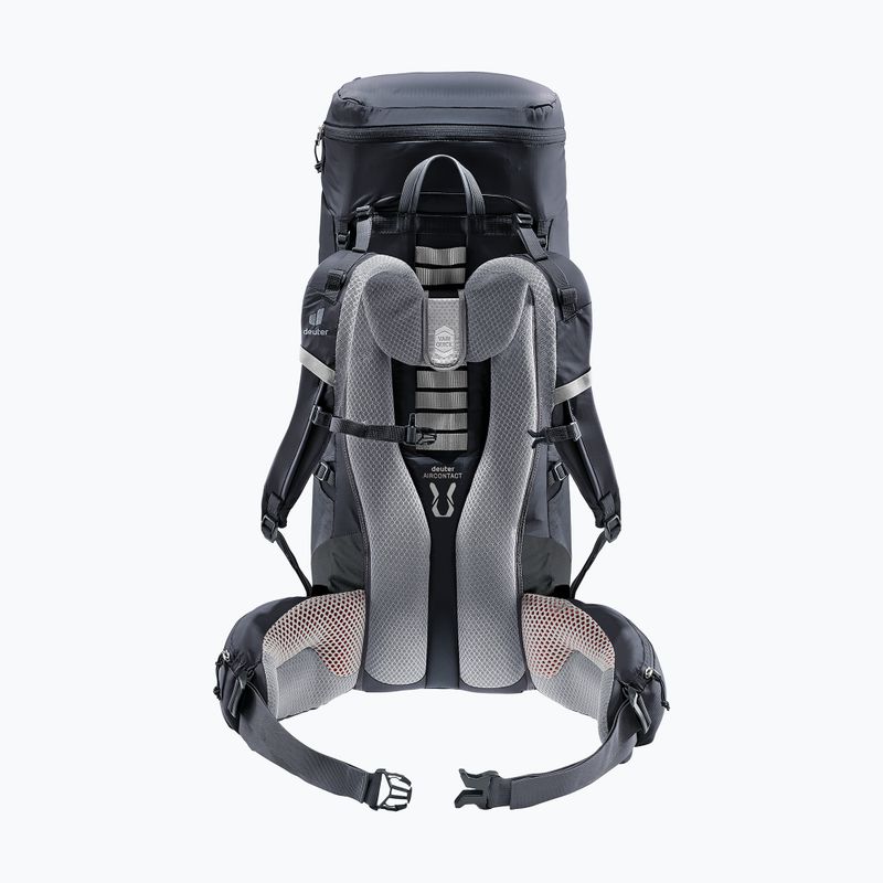 Рюкзак трекінговий deuter Aircontact Lite 40 + 10 л black/graphite 3