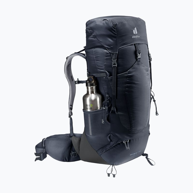 Рюкзак трекінговий deuter Aircontact Lite 40 + 10 л black/graphite 8