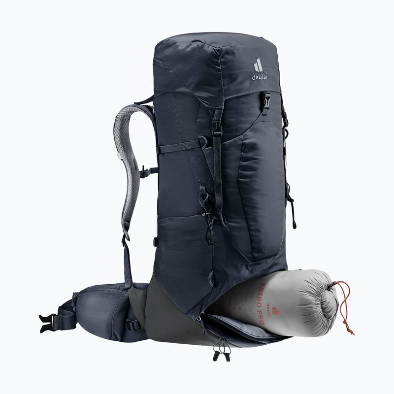 Рюкзак трекінговий deuter Aircontact Lite 40 + 10 л black/graphite 11