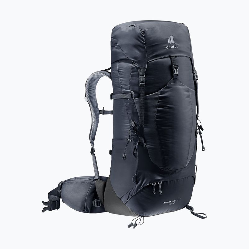 Рюкзак трекінговий deuter Aircontact Lite 40 + 10 л black/graphite 12