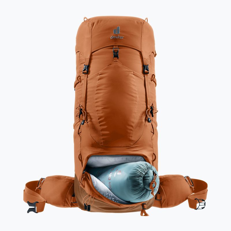Рюкзак трекінговий жіночий deuter Aircontact Lite 45 + 10 л SL pecan/mocha 9