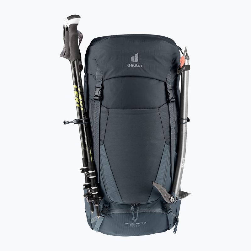 Рюкзак трекінговий deuter Aircontact Lite 50 + 10 л black/graphite 7