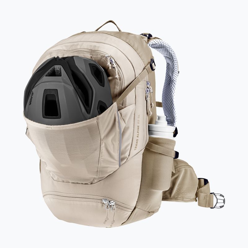 Рюкзак велосипедний жіночий deuter Trans Alpine 22 л SL alu/greystone 7
