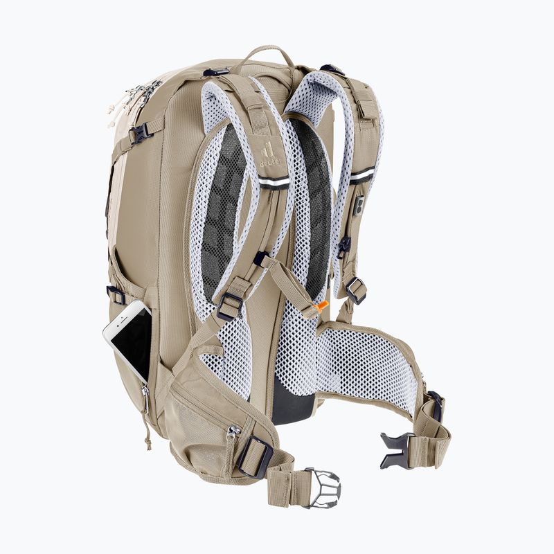 Рюкзак велосипедний жіночий deuter Trans Alpine 22 л SL alu/greystone 12