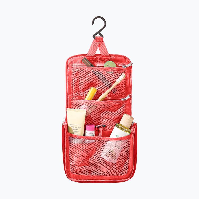 Косметичка туристична Deuter Wash Center Lite I poppy/crimson 2