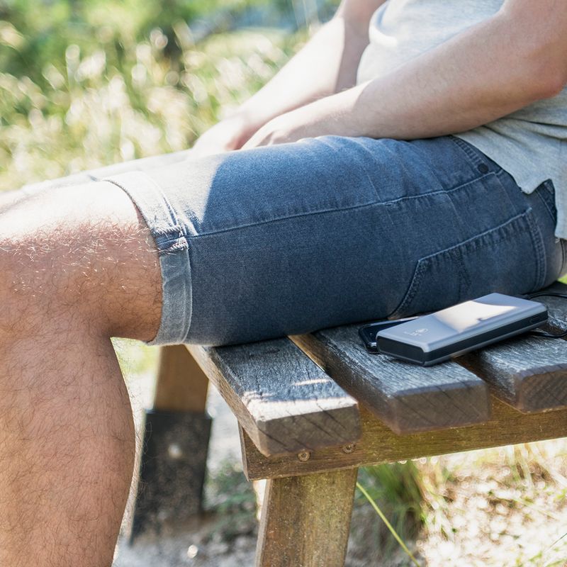 Павербанк Hama ALU15HD Power Pack 15000 mAh сріблястий 1872390000 2