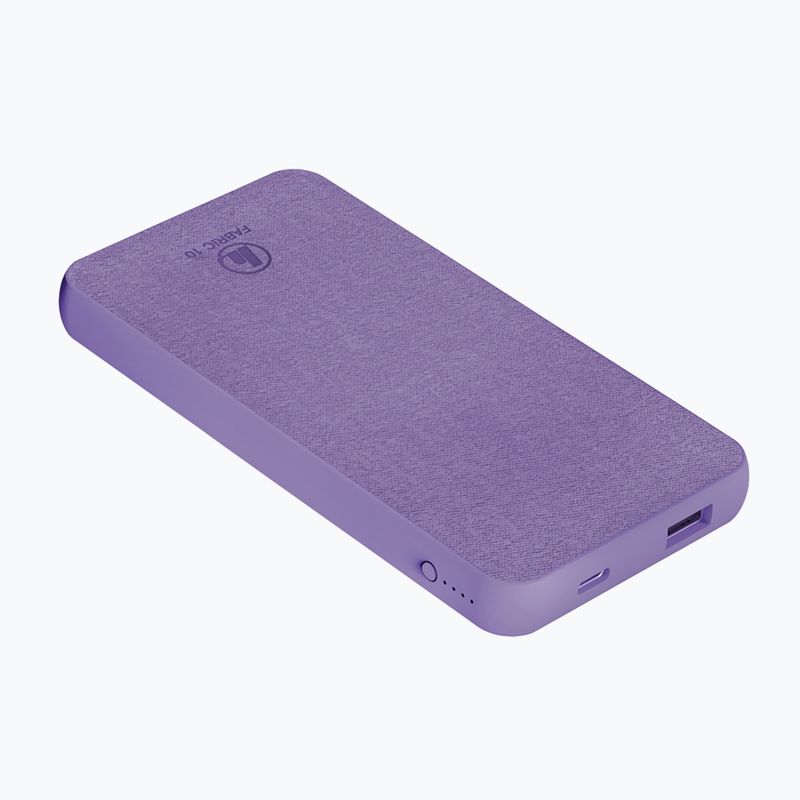 Павербанк Hama Fabric 10 Power Pack 10000 mAh фіолетовий 1872600000