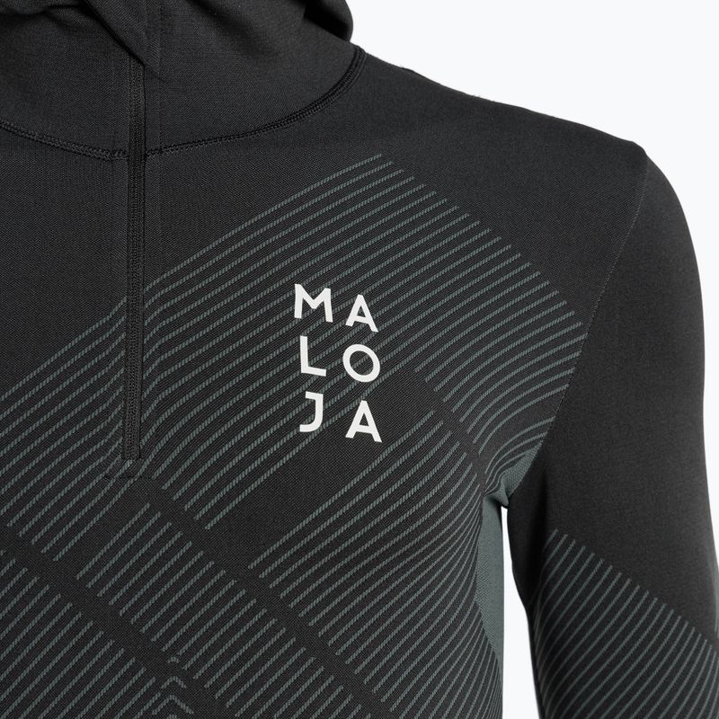 Кофта лижна чоловіча Maloja MauerseglerM сіра 34221-1-0817 3