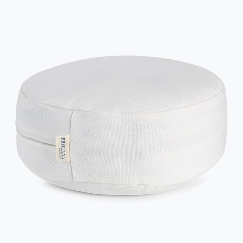 Подушка для медитації JadeYoga Prolana Meditation Cushion Round Mini бежева 3022160