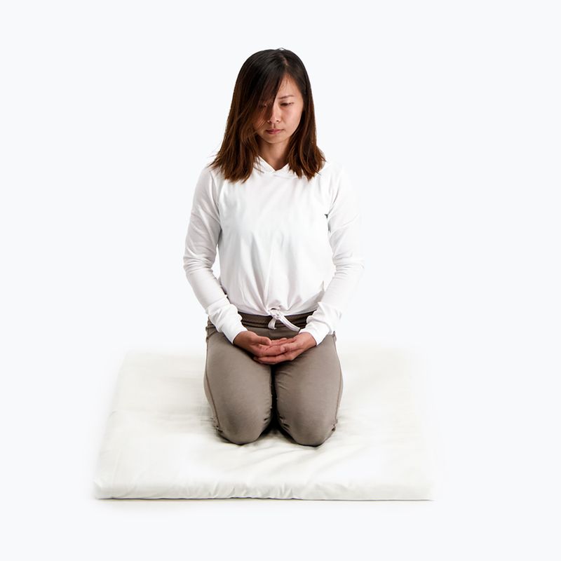 Подушка для медитації JadeYoga Prolana Meditation Pad Zabuton natural 5