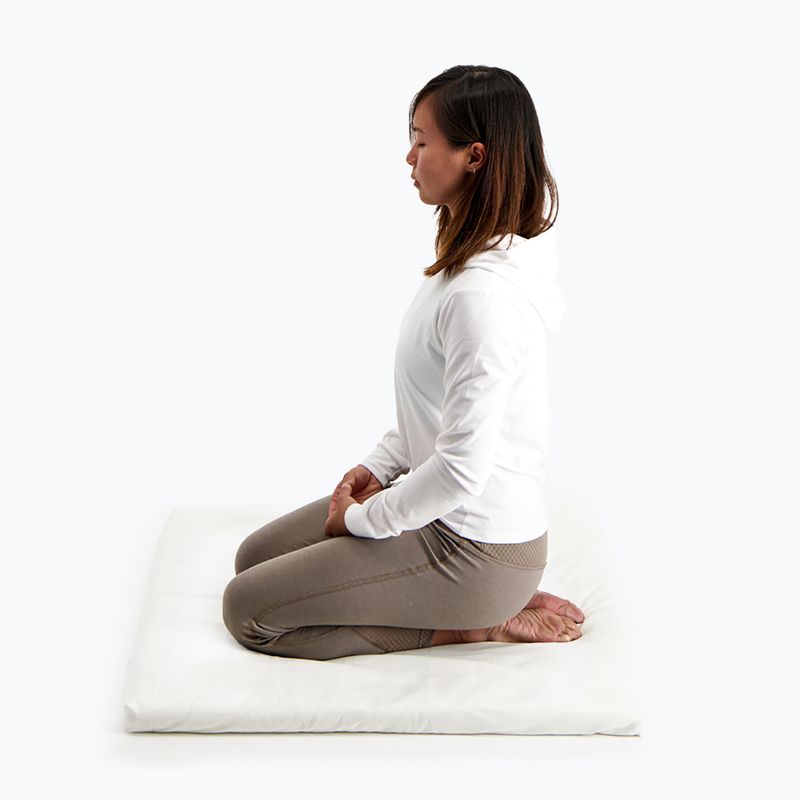 Подушка для медитації JadeYoga Prolana Meditation Pad Zabuton natural 7