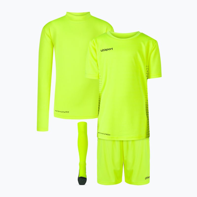 Воротарська екіпіровка дитяча uhlsport Score жовта 100561603