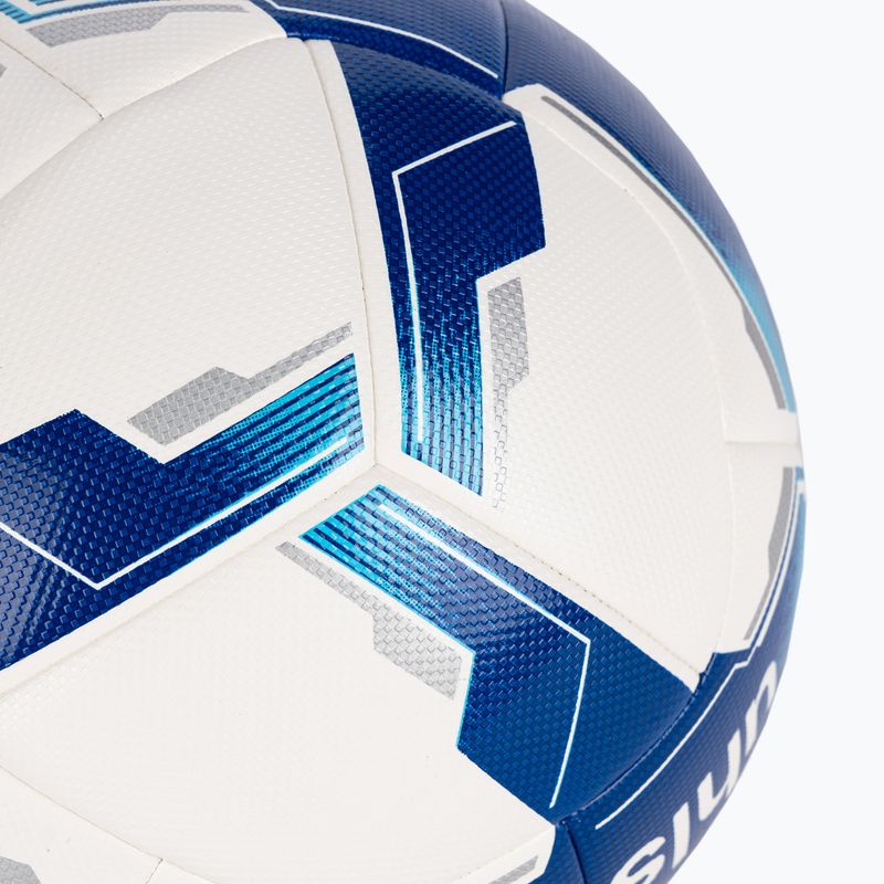 М'яч футбольний uhlsport Attack Addglue white/royal/blue розмір 4 3