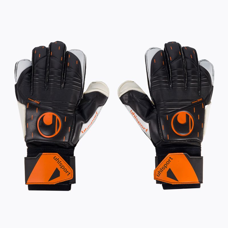 Рукавиці воротарські Uhlsport Speed Contact Soft Flex Frame чорно-білі 101126701