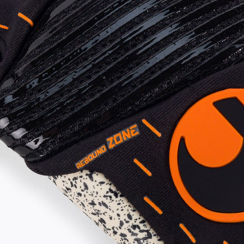 Рукавиці воротарські Uhlsport Speed Contact Supergrip+ Reflex чорно-білі 101125901 3