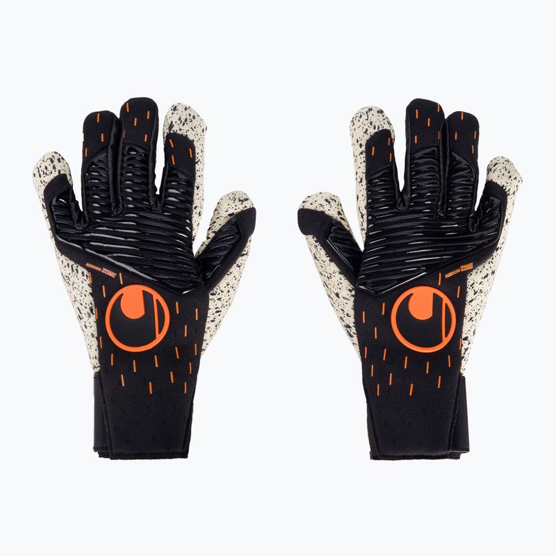 Рукавиці воротарські Uhlsport Speed Contact Supergrip+ Hn чорно-білі 101126101