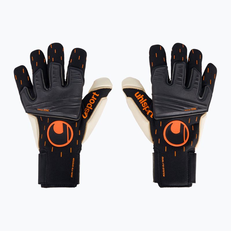 Рукавиці воротарські Uhlsport Speed Contact Absolutgrip Reflex чорно-білі 101126201