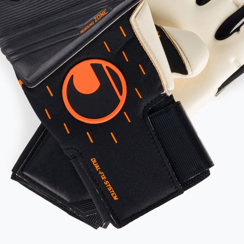 Рукавиці воротарські Uhlsport Speed Contact Absolutgrip Reflex чорно-білі 101126201 4