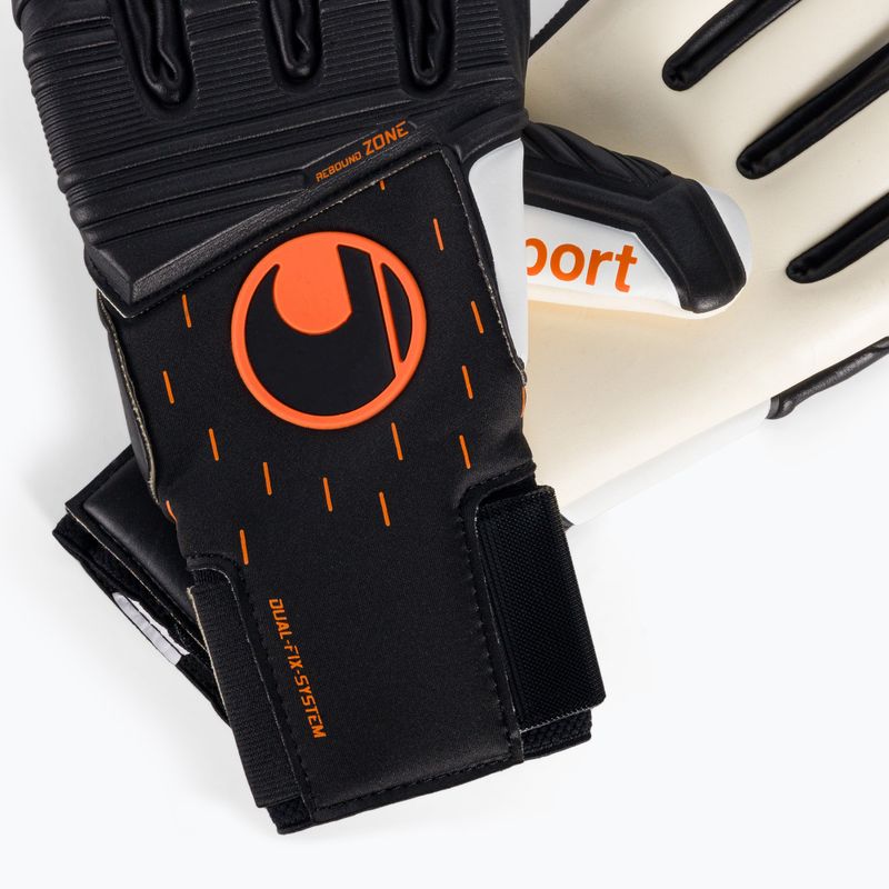 Рукавиці воротарські Uhlsport Speed Contact Absolutgrip Hn чорно-білі 101126401 4