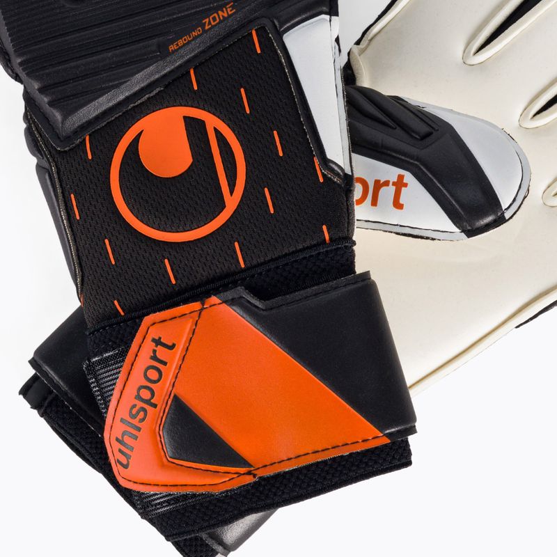Рукавиці воротарські Uhlsport Speed Contact Supersoft чорно-білі 101126601 4