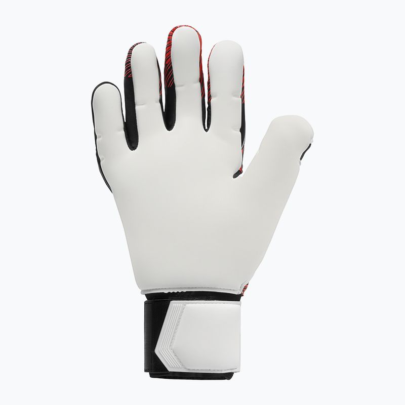 Дитячі воротарські рукавиці uhlsport Powerline Absolutgrip чорні/червоні/білі 2