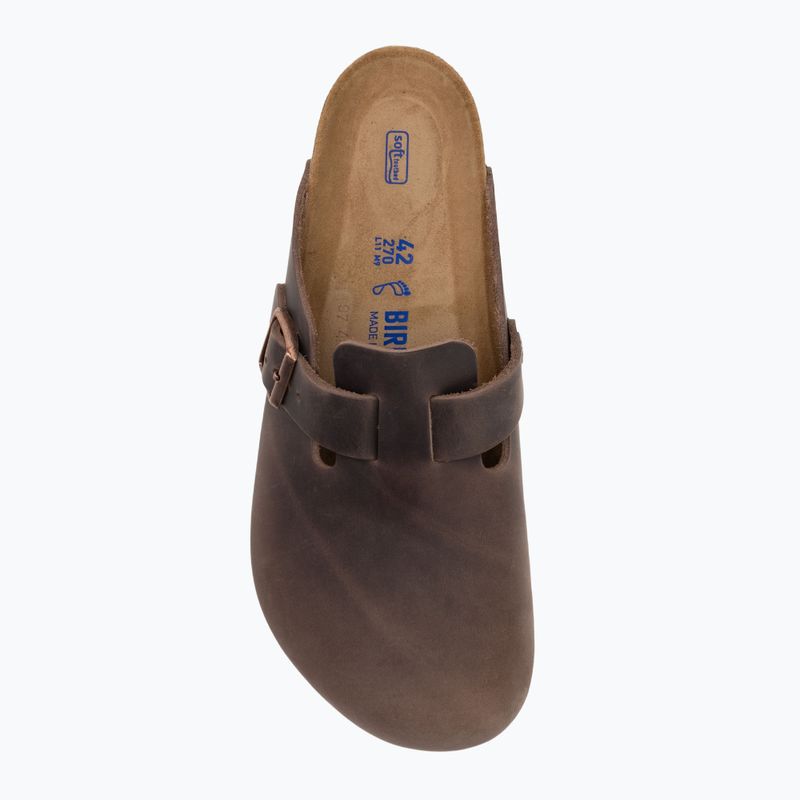 BIRKENSTOCK Boston SFB LEOI Регулярні шльопанці хабана 5