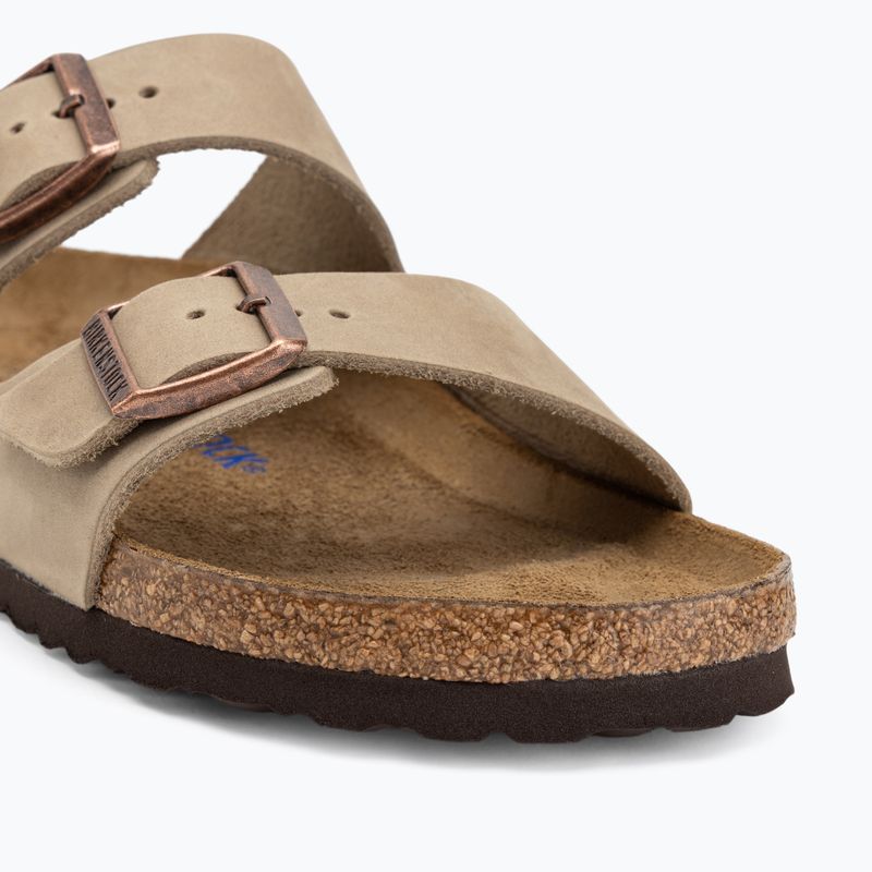 Шльопанці BIRKENSTOCK Arizona LEOI Narrow tabacco brown 7