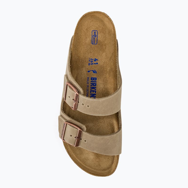 Шльопанці BIRKENSTOCK Arizona LEOI Narrow tabacco brown 5