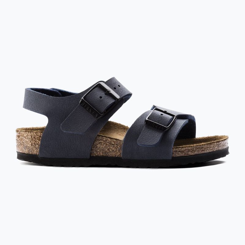 Сандалі дитячі BIRKENSTOCK New York Birkibuc Narrow navy 2
