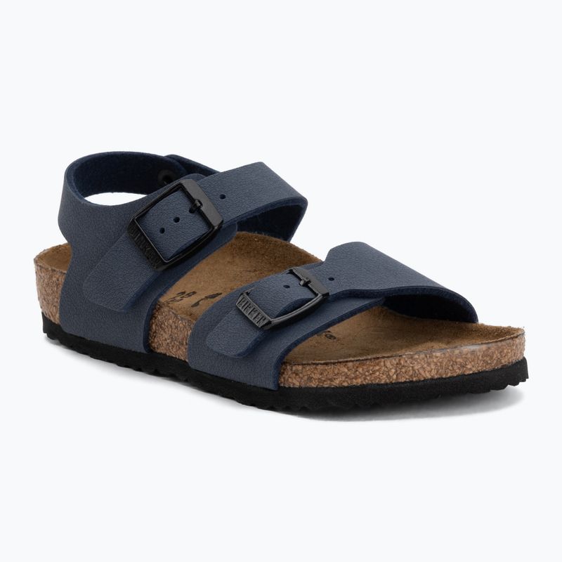 Сандалі дитячі BIRKENSTOCK New York Birkibuc Narrow navy