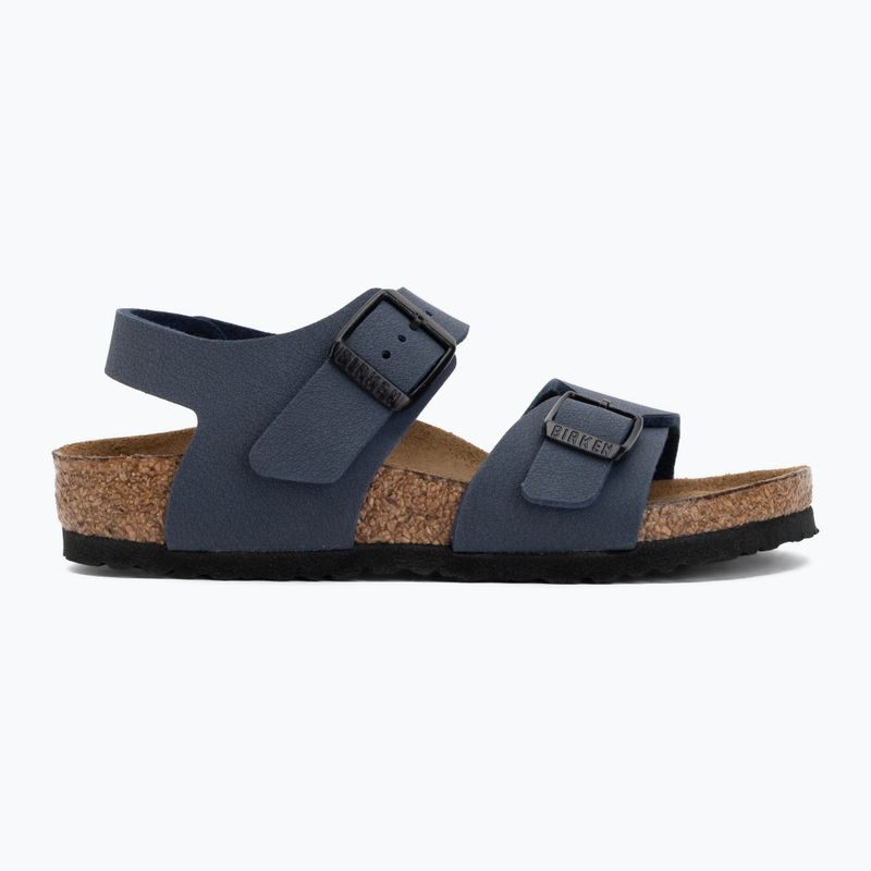 Сандалі дитячі BIRKENSTOCK New York Birkibuc Narrow navy 2