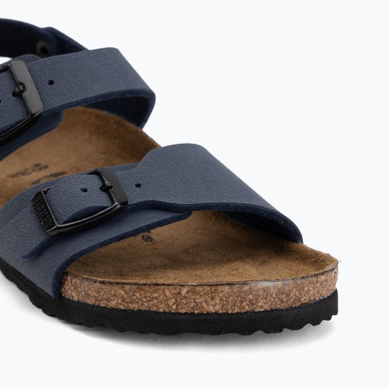 Сандалі дитячі BIRKENSTOCK New York Birkibuc Narrow navy 7