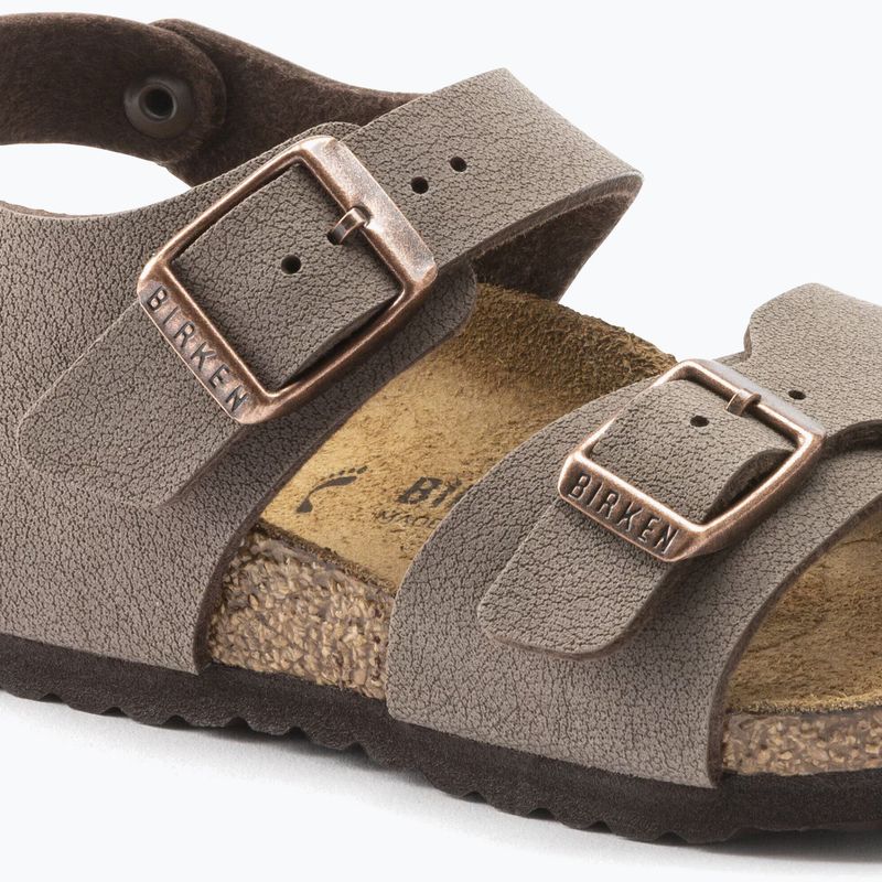 Сандалі дитячі BIRKENSTOCK New York Birkibuc Narrow mocha 6