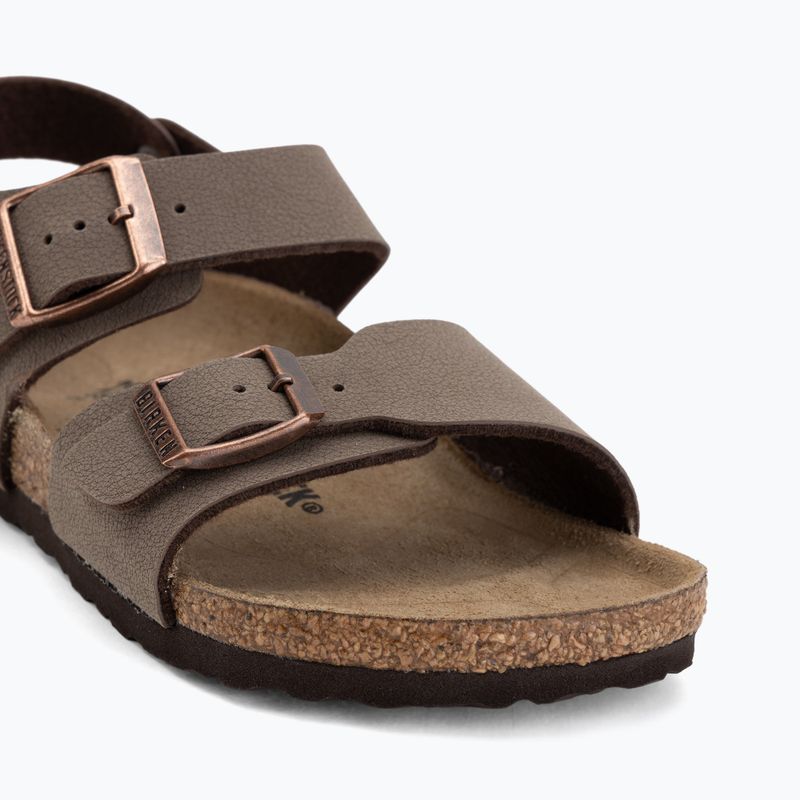 Сандалі дитячі BIRKENSTOCK New York Birkibuc Narrow mocha 7