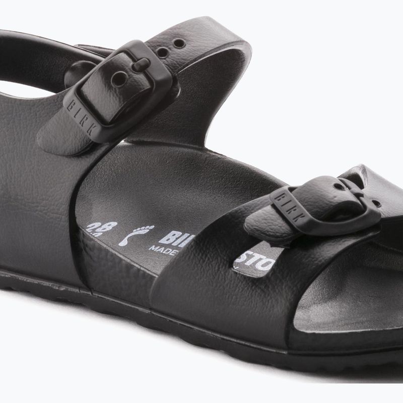 BIRKENSTOCK Rio EVA Вузькі дитячі босоніжки чорні 10