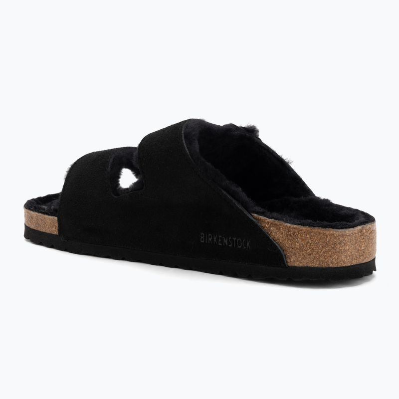 Шльопанці BIRKENSTOCK Arizona Shearling SL Regular black 3