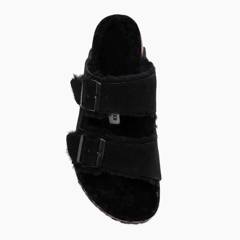 Шльопанці BIRKENSTOCK Arizona Shearling SL Regular black 5