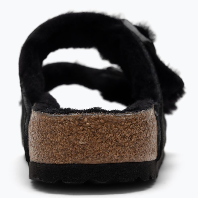 Шльопанці BIRKENSTOCK Arizona Shearling SL Regular black 6