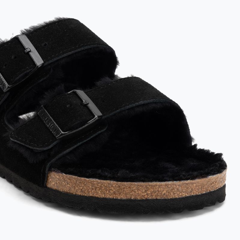 Шльопанці BIRKENSTOCK Arizona Shearling SL Regular black 7