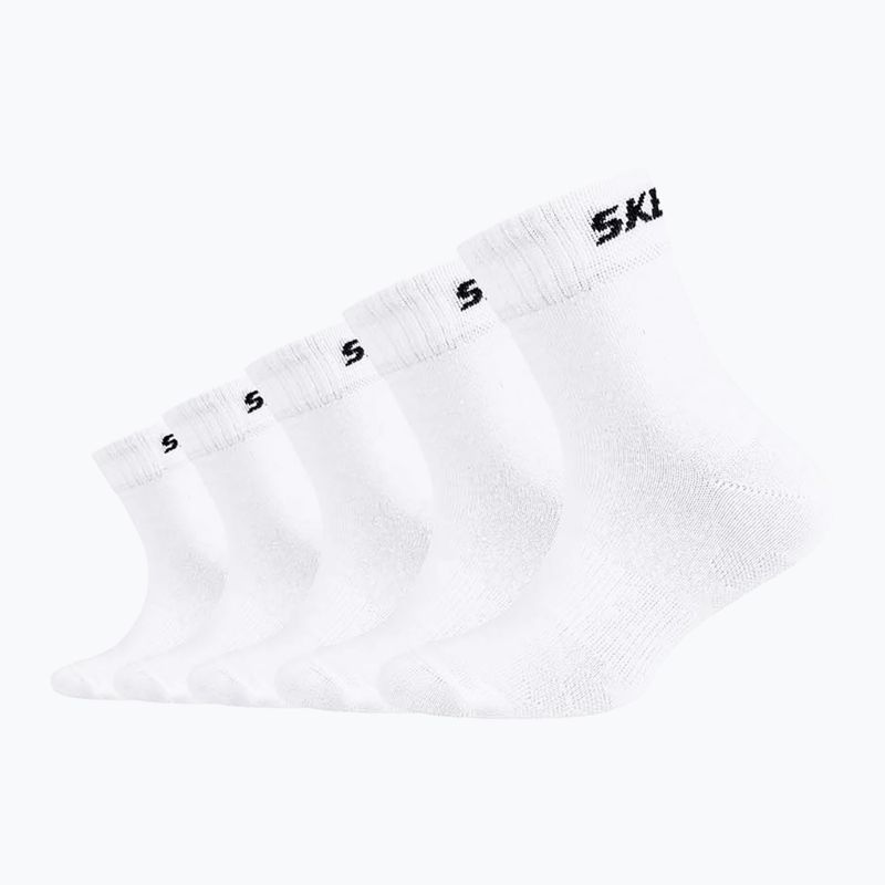 Дитячі шкарпетки Skechers Mesh Ventilation білі 2