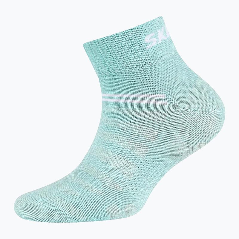 Skechers Mesh Ventilation Quarter 5 пар райдужних дитячих шкарпеток 3