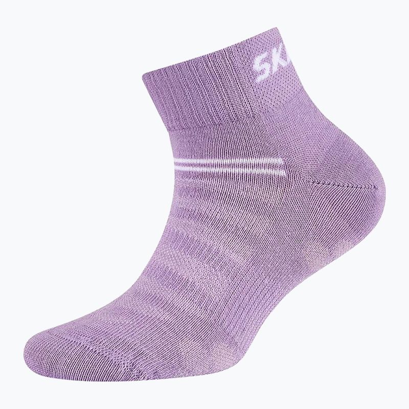 Skechers Mesh Ventilation Quarter 5 пар райдужних дитячих шкарпеток 4
