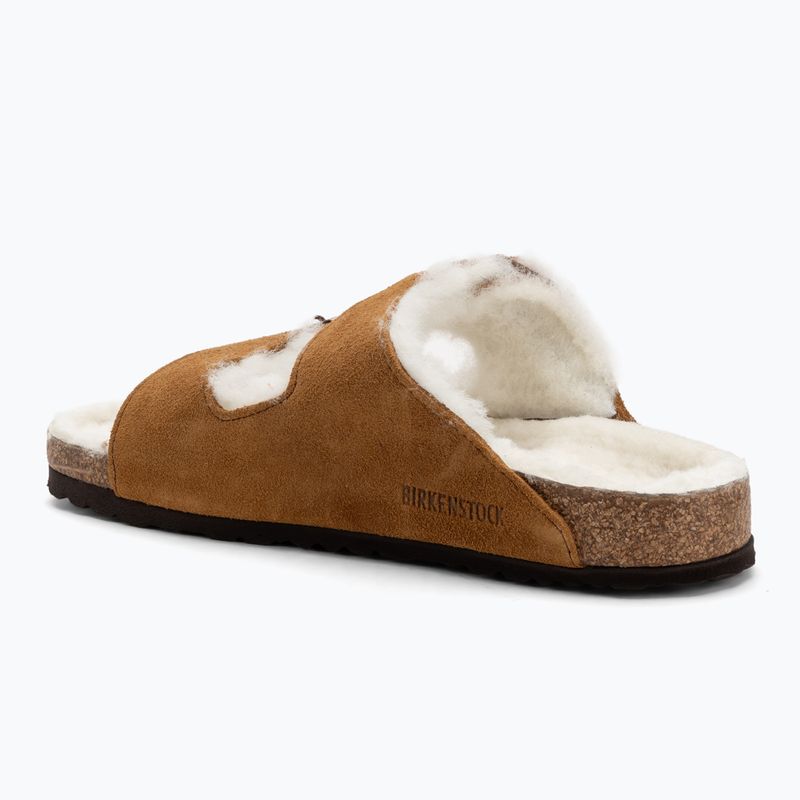 Шльопанці BIRKENSTOCK Arizona Shearling SL Regular mink 3