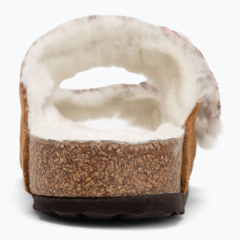 Шльопанці BIRKENSTOCK Arizona Shearling SL Regular mink 6