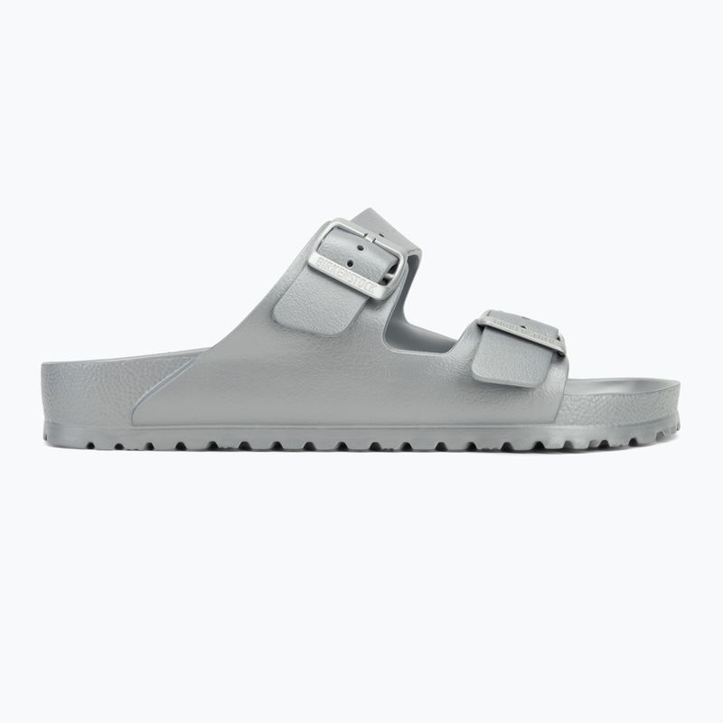 Шльопанці BIRKENSTOCK Arizona EVA Metallic Regular сріблястий металік 2