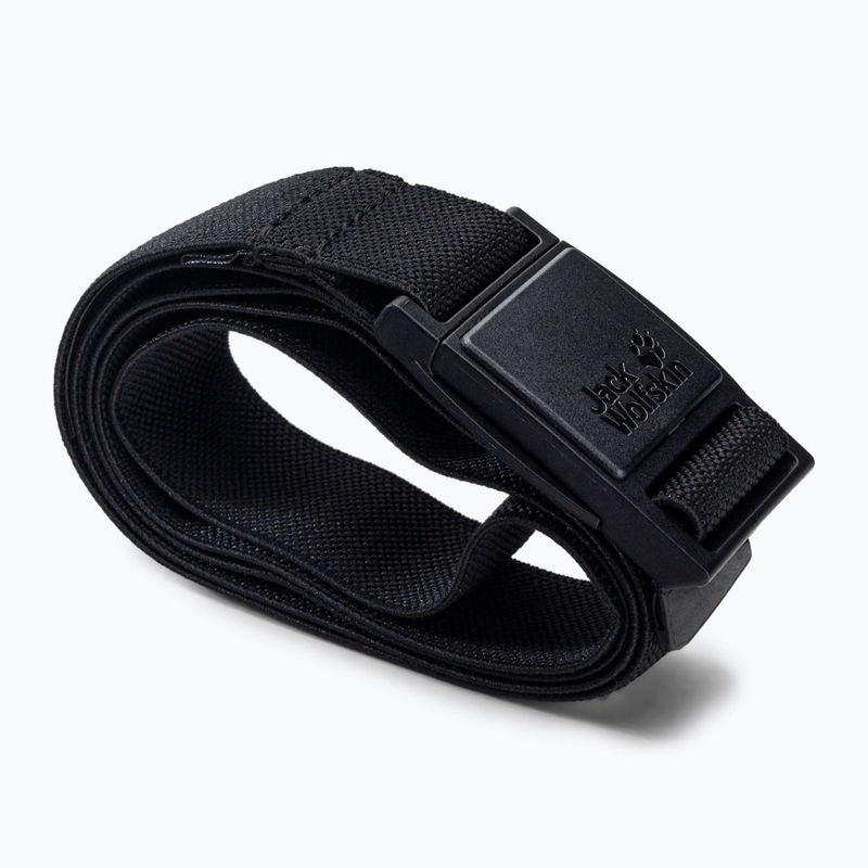 Ремінь Jack Wolfskin Stretch Belt чорний 8001761_6000