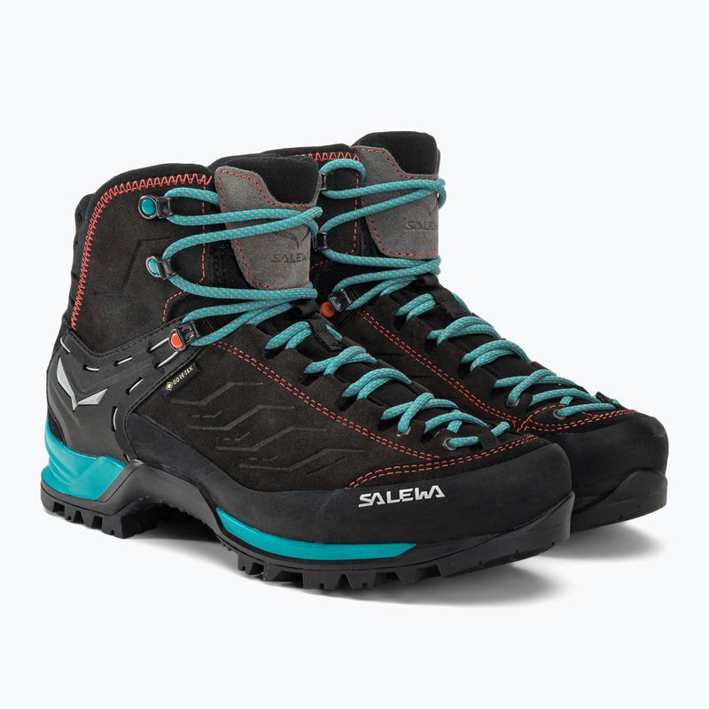 Взуття трекінгове жіноче Salewa MTN Trainer Mid GTX чорне 00-0000063459 4