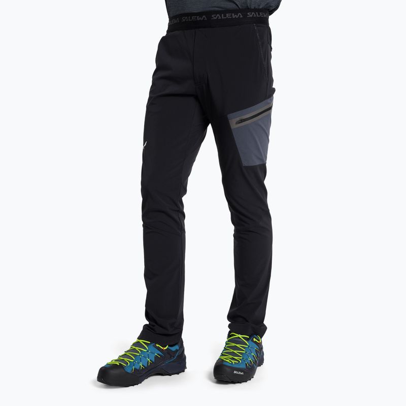 Штани софтшел чоловічі Salewa Pedroc Light чорні 00-0000027429