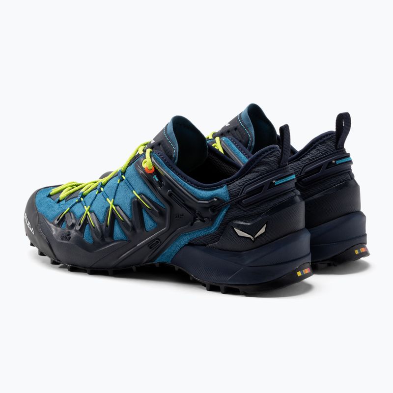 Кросівки  для трекінгу чоловічі Salewa Wildfire Edge блакитно-жовті 0000061346 3