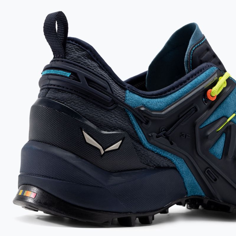 Кросівки  для трекінгу чоловічі Salewa Wildfire Edge блакитно-жовті 0000061346 8